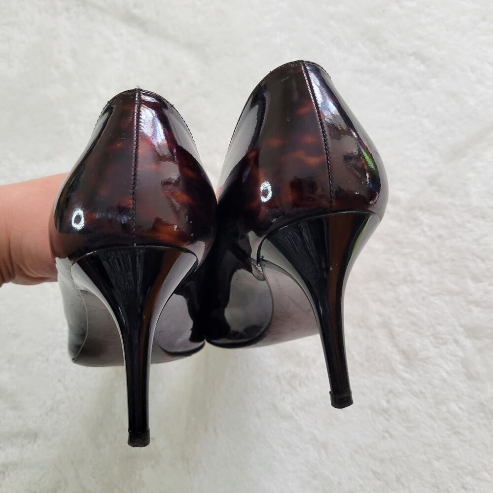 Stuart Weitzman Fever Tortoise Shell Pointy Pumps… - image 6